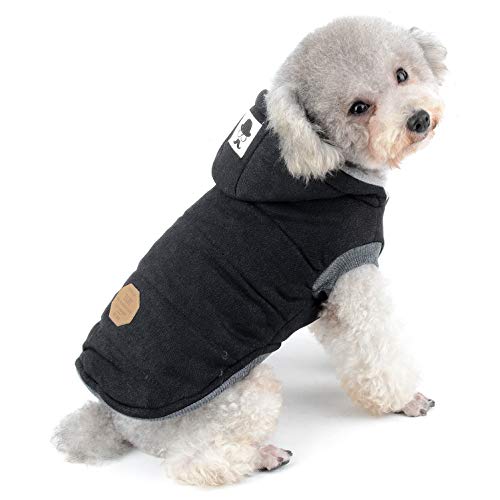 SELMAI Winterjacken & wintermäntel für Hunde kleine Kapuzenpullis Hundemantel Winter Haustierkleidung für Katzen hündchen dackel Chihuahua Gehen im Freien Kältebeständig Schwarz M SELMAI Winterjacken & wintermäntel für Hunde kleine Kapuzenpullis Hundemantel Winter Haustierkleidung für Katzen hündchen dackel Chihuahua Gehen im Freien Kältebeständig Schwarz M von SELMAI