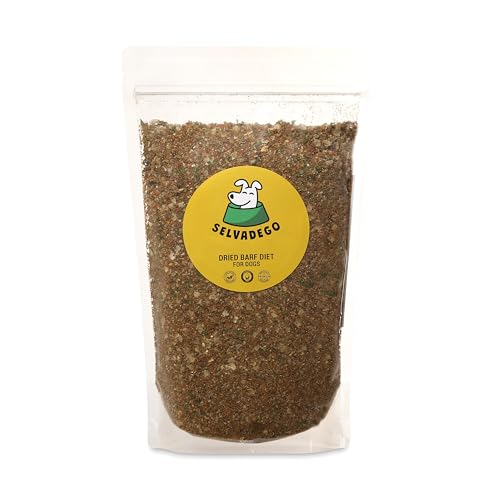 SELVADEGO | Getrocknete BARF-Diät - Hundefutter - Rindfleisch & Huhn - 800g - natürliches Alleinfuttermittel für alle Rassen - hohe Verdaulichkeit - ohne künstliche Zusätze SELVADEGO | Getrocknete BARF-Diät - Hundefutter - Rindfleisch & Huhn - 800g - natürliches Alleinfuttermittel für alle Rassen - hohe Verdaulichkeit - ohne künstliche Zusätze von SELVADEGO