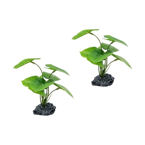 Aquarien Landschaft Künstliches Blattterrarium Garnelenanlagen Statue Aquarien Lebensraum Dekore Aquarium von SELVFZ