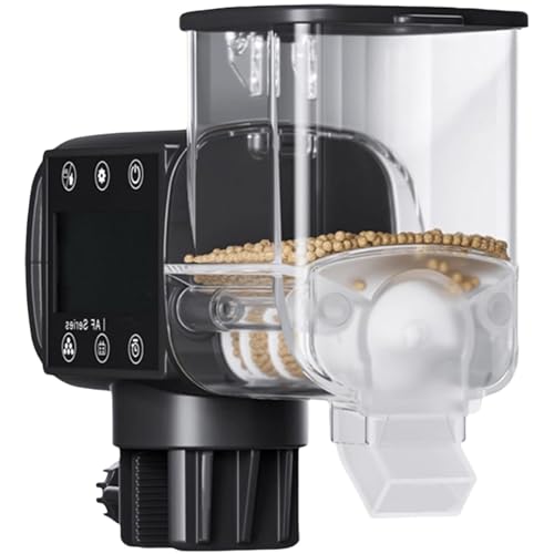 Automatischer Fischfuttermittel Für Aquarien Programmierbarer Timer Mit Großer Kapazität Stille Fütterungsinstrument Für Kleine Fischtanks Automatischer Fischfutterspender von SELVFZ