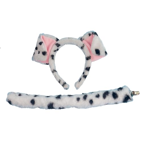 Halloween Dog Cosplay Kostüm Dog Ohrstirnband Schwanz Nase Bowtie Kids Animals Cosplay Set Halloween Animal Dress Up Set Set Set Set Halloween Dog Cosplay Kostüm Dog Ohrstirnband Schwanz Nase Bowtie Kids Animals Cosplay Set Halloween Animal Dress Up Set Set Set Set von SELVFZ