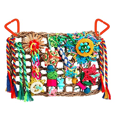 SELVFZ Bird Futtersuche Spielzeug Seegraskorb Vogel Spielzeug Kaut Vogelspielzeug Für Finken Vogel Käfig Spielzeug Bird Seegras Schwung Kaut Vogelspielzeug SELVFZ Bird Futtersuche Spielzeug Seegraskorb Vogel Spielzeug Kaut Vogelspielzeug Für Finken Vogel Käfig Spielzeug Bird Seegras Schwung Kaut Vogelspielzeug von SELVFZ