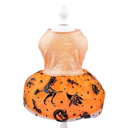 SELVFZ Schimmernde Haustierkleid Für Katzen Elegante Katzen Schlupfkleider Hund Kleidung Halloween Kostüm Rock Bühne Shows Hundekleidung Haustier Mode Accessoires von SELVFZ