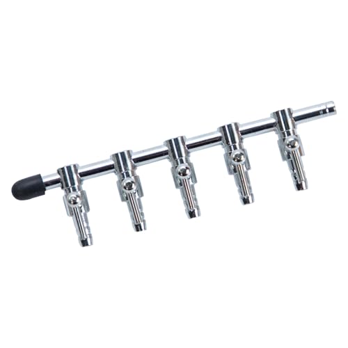 Edelstahl Aquarien Luftgasverteiler Ausgeglichene Gaszirkulationen Ventile Für Hobbyisten Professionelle Aquarien Fischtank Flüsse Controller von SELiLe