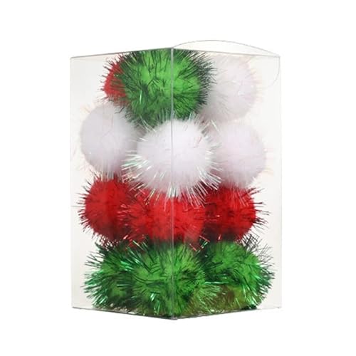 Kleine Pompons für Katzen, bunter Ball, DIY, Halsband, Bastel- und Kunstbedarf, leicht, bunt, handgefertigt, Katzenspielzeugball von SELiLe