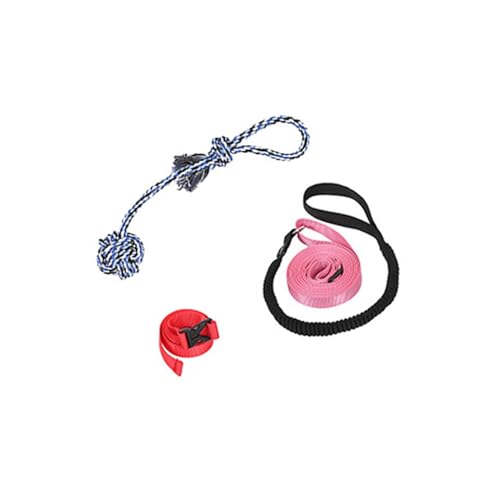 SELiLe Dog Interactive Toy Bungee Rope Chews Long Rope Tug For Aggressive Chewers Teething Chew Toy Rope Tug Toy Dog Rope Toy For Aggressive Chewers von SELiLe