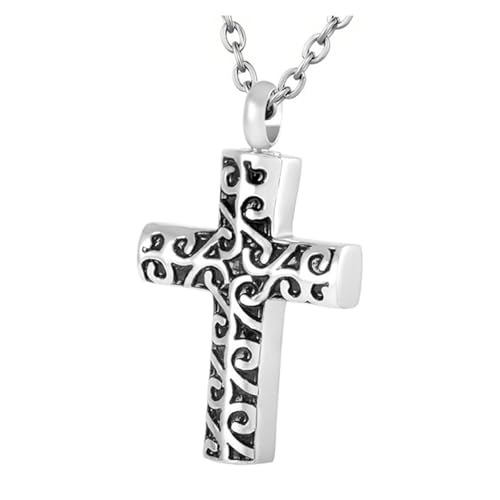 SELiLe Gedenkurnen-Urnen-Schmuck, Haustier-Asche-Halskette, kreativer Haustier-Urnen-Schmuck, Urnen-Halskette von SELiLe