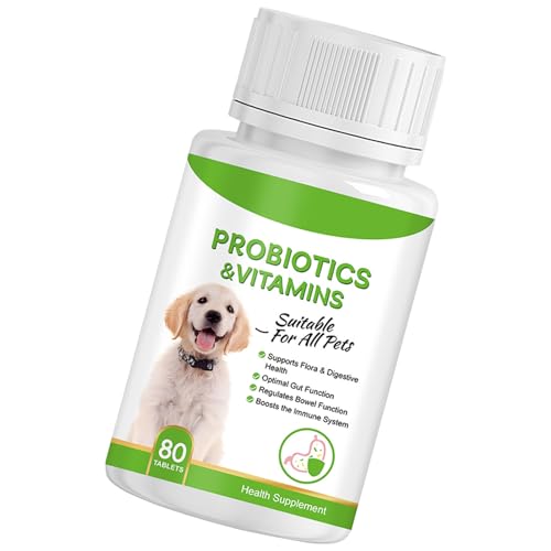 SELiLe Probiotikum Für Hundedarmbilanzen Kautkautierhunde Verdauung Probiotische Tabletten Verdauung Komfortable Bacillus Coagulans Haustier Haustier von SELiLe