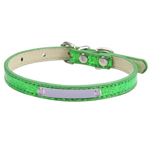 Verstellbares Halsband Katze mit DIY Gravurplatte Haustier Abnehmbar Leicht Katzenhalsbänder DIY Namensschild Telefonnummer Hundehalsband Namensschild von SELiLe