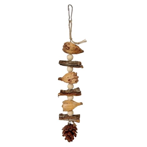 Vogelriss Puzzle Barsch Spielzeug Vogel Käfig Kaut Spielzeug Cornhusk Swing Für Alle Größe Vogelkäfig Dekore Versorgung Haustier Bucke von SELiLe