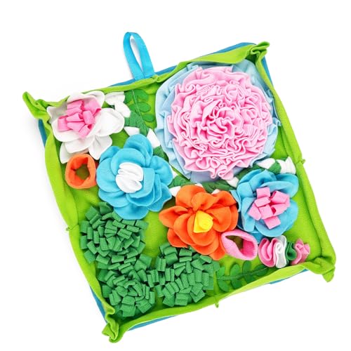 Waschbarer Hund Sniffing Matte Interaktives Training Spielzeug Wasserdichtes Snuffle Pad Langsam Essen Hundepuzzle Spielzeug Für Hundekatzen von SELiLe