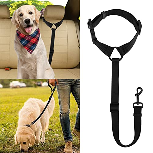 SEMINISMAR Hundegurt, Schwarz, Sicherheitsgurt für Hunde in Autos, Funktional Minimalistisch von SEMINISMAR
