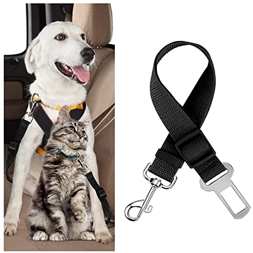 Hundegurt fürs Auto,Anschnallgurt Hund Auto,Hund Verstellbarer Anschnallgurt,Hundegurt fürs Auto Kleine Hunde,Hunde Sicherheitsgurt von SEMINISMAR