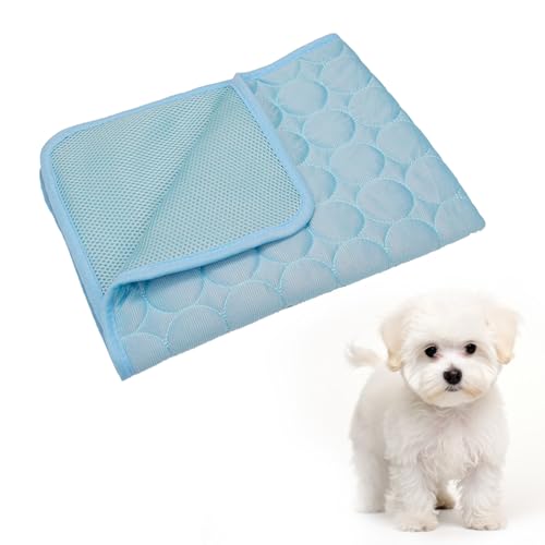 Kühlmatte für Hunde,Selbstkühlende Hundematte,Tragbare Selbstkühlende Matte,Kühlmatte für Den Sommer,Kühlmatte Hund,Kühlmatte für katzen,Kühldecke für hunde waschbar,Tragbare Selbstkühlende Matte,S von SEMINISMAR
