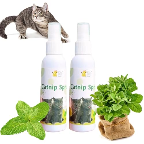 SEMINISMAR Katzenminz-Spray, Kräuterkatzen-Spray, Katzenminze-Spray für Katzen, rein natürlich, Anti-Stress für Entspannung, 100 ml von SEMINISMAR