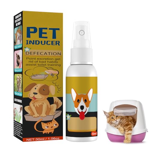 Töpfchen-Trainingsspray für Hunde,Hundepipi Spray Training,Spray für Training Töpfchentrainings Hunden,Hunde-PIPI-Trainer,Welpen und Hunden Töpfchentraining,für Katzen,Hunde,Hamster,Kaninchen,30ML von SEMINISMAR