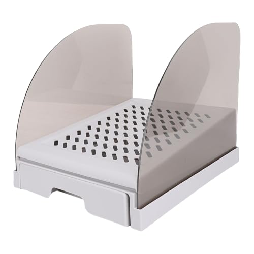 SENECESLI Erhöhte Katzenstreu -Rampe, Katzenstreu Ramp (Grey) von SENECESLI
