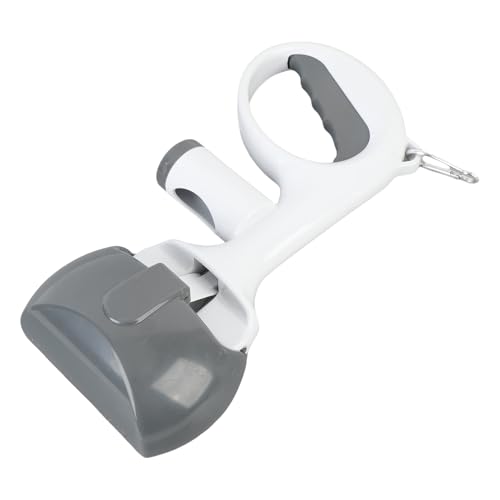 SENECESLI Hundeabfall -Picker, Pet Poop Grabber Einfach zu Bedienen Tragbar für Camping -Picknick (Grey) von SENECESLI