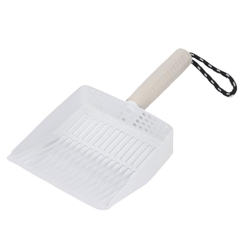 SENECESLI Katzenstreu mit Halterständer, Schnell Neckende Katzenstreu -Scips Zum Reinigen von Aufgaben (White) von SENECESLI