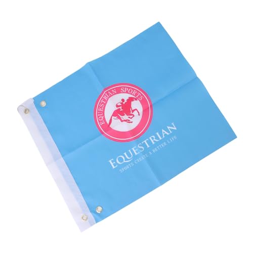 SENECESLI Reittrainingsflagge, Horse Riding Referee Flags 2PCs Tränenfest für das Üben (Blue) von SENECESLI
