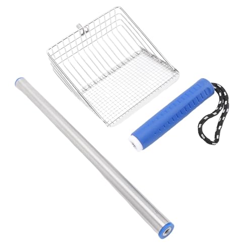 SENECESLI Sandschaufel für Katzen, Edelstahl, Gato -Sandkabine, Ergonomischer Schwerer Service für Sandkästen (Blue) von SENECESLI