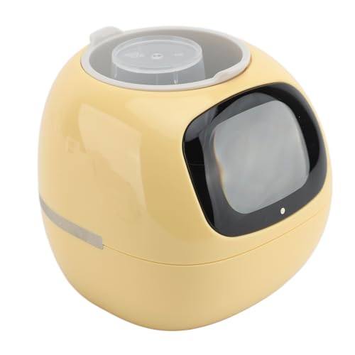 Smart Plant Pot, Dekorative Anpassbare App Smart Pflanzer AI Chip für Innenräume (Yellow) von SENECESLI