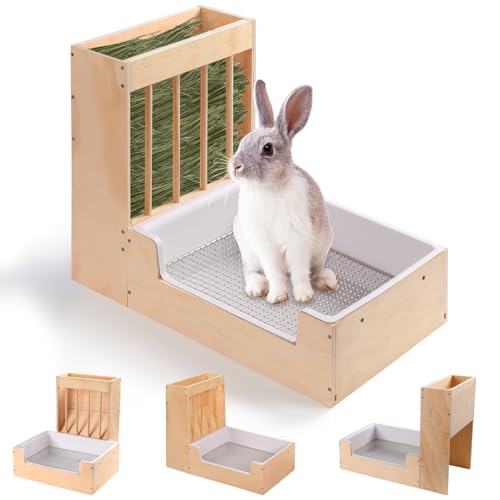 SENNOR Kaninchen-Heu-Futterstation & Katzentoiletten-Set SENNOR Kaninchen-Heu-Futterstation & Katzentoiletten-Set von SENNOR