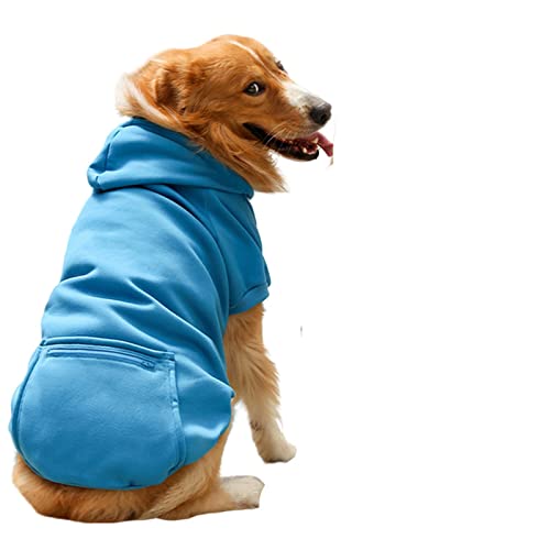 SERUMY Hundekleidung Hunde-Wintermantel Haustierjacke Plaid Wendeweste Kaltwetter Hundekleidung Haustierkleidung für kleine, mittelgroße und große Hunde - Blau, S (für 1,5–2,5 kg) von SERUMY