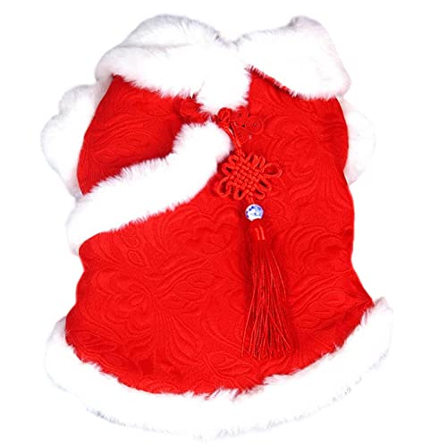 SERUMY Kleidung für Hunde und Winter, warme Kleidung für Hunde, Welpen-Kostüm für Haustiere, Blumen für Hündchen, Kostüm, XXL SERUMY Kleidung für Hunde und Winter, warme Kleidung für Hunde, Welpen-Kostüm für Haustiere, Blumen für Hündchen, Kostüm, XXL von SERUMY
