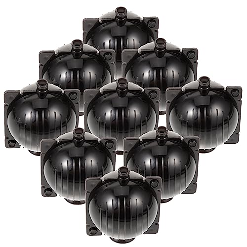 SEWACC 10 STK. Wurzelballengewächshaus Wurzeltrainer Schichtung Schwarze Pflanzen schneidebox gartenwerkzeuge Baumwurzel wachsender Bogen Luftschichtiger Wurzelwachstumsball Plastik Black SEWACC 10 STK. Wurzelballengewächshaus Wurzeltrainer Schichtung Schwarze Pflanzen schneidebox gartenwerkzeuge Baumwurzel wachsender Bogen Luftschichtiger Wurzelwachstumsball Plastik Black von SEWACC