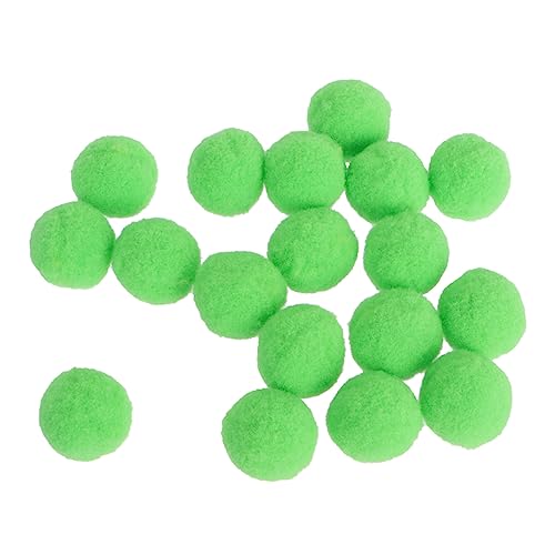 SEWACC 500 Stück Bulk-Hüte Plüsch-Pom-Poms-Bälle Katzenspielzeug in großen Mengen Bommelgirlande aus Filz elastischer Plüschball bunter Plüschball Elastizität Material Zubehör Plüschkugel von SEWACC