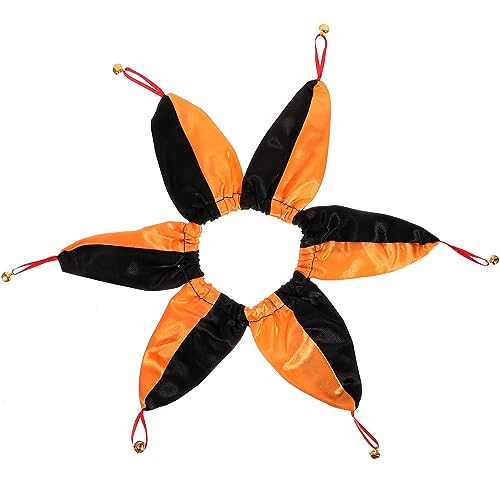 SEWACC Halloween-Narrhalsband Mit Glöckchen 2 Stück Kürbis-Hundehalsband Kostüm Verstellbares Katzenhalsband Haustier-Urlaubszubehör Für Kätzchen Welpen L SEWACC Halloween-Narrhalsband Mit Glöckchen 2 Stück Kürbis-Hundehalsband Kostüm Verstellbares Katzenhalsband Haustier-Urlaubszubehör Für Kätzchen Welpen L von SEWACC