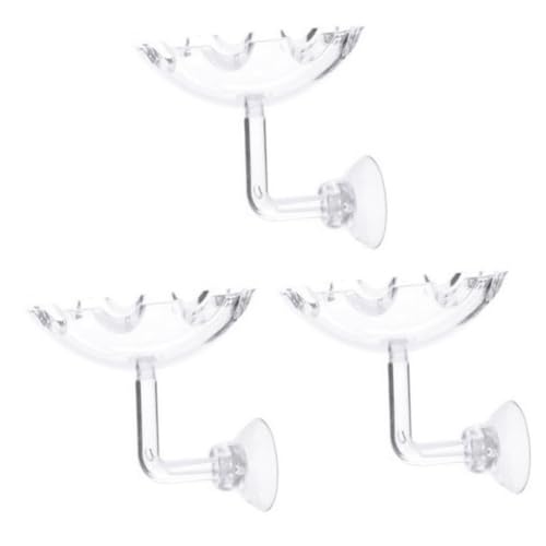 SEWOART 3stücke Transparentes Garnelenfutter-Basin Aus Hochtransparente Futter-schüssel Für Garnelen Und Kleine Reptilien Für Aquarien Und Fischbecken Vielseitige Verwendung Als SEWOART 3stücke Transparentes Garnelenfutter-Basin Aus Hochtransparente Futter-schüssel Für Garnelen Und Kleine Reptilien Für Aquarien Und Fischbecken Vielseitige Verwendung Als von SEWOART