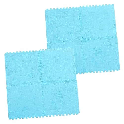 SEWOART 8st Wärmekissen Für Haustiere Futter Für Meerschweinchenkäfige Bettmatte Für Haustiere Praktisches Hamsterpad Unterlage Für Hamsterkäfige Bequeme Hamsterkäfigeinlage Eva Sky-Blue von SEWOART