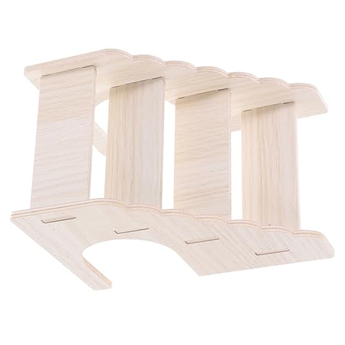 SEWOART Haustier-kletterleiter Holzleiter Für Hamster Rennmäuse Mäuse Papageien Spielzeug Mit Leiterbrett Für Kleintiere von SEWOART