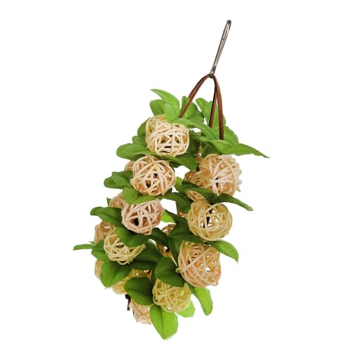 SEWOART Papagei Spielzeug Vogel Spielzeug Rattan String Haustier Vogel Liefert Sicher Material Helle Tragbare Stilvolle SEWOART Papagei Spielzeug Vogel Spielzeug Rattan String Haustier Vogel Liefert Sicher Material Helle Tragbare Stilvolle von SEWOART