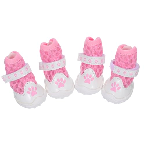 SEWOART 1 Satz Atmungsaktive Netz Hundeboots für Kleine Hunde Pfotenschutz für Heiße Sommertage für Outdoor Aktivitäten Leicht und Bequem SEWOART 1 Satz Atmungsaktive Netz Hundeboots für Kleine Hunde Pfotenschutz für Heiße Sommertage für Outdoor Aktivitäten Leicht und Bequem von SEWOART