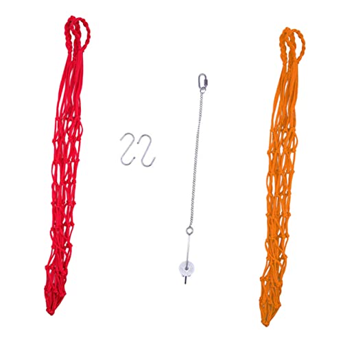 SEWOART Gemüsebeutel Für Hühner Und Vögel Mit Obstgabel Leicht Und Langlebiges Futter-Spielzeug Für Hühner Und Papageien SEWOART Gemüsebeutel Für Hühner Und Vögel Mit Obstgabel Leicht Und Langlebiges Futter-Spielzeug Für Hühner Und Papageien von SEWOART