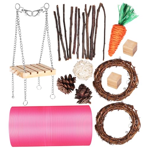 SEWOART 1 Satz Hamster Holzspielzeug Für Kleintiere Hamster Dinge Haustier Zähne Hamster Kaut Hamsterspielzeug Hamster Backenzahn Hölzern SEWOART 1 Satz Hamster Holzspielzeug Für Kleintiere Hamster Dinge Haustier Zähne Hamster Kaut Hamsterspielzeug Hamster Backenzahn Hölzern von SEWOART