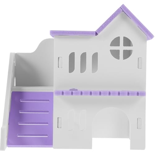 SEWOART Haus Für Haustiere Hamster Mehrkammernhaus Mit Rampe Aus PVC-Material Für Verstecken Spielen Und Ausruhen SEWOART Haus Für Haustiere Hamster Mehrkammernhaus Mit Rampe Aus PVC-Material Für Verstecken Spielen Und Ausruhen von SEWOART