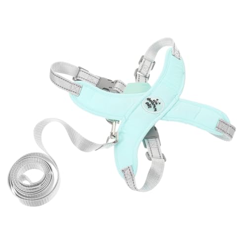 SEWOART 1 Satz Haustier Geschirr Tragbares Welpengeschirr Hundezubehör Verschleißfestes Hundegeschirr Welpengeschirr Für Den Haushalt Multifunktionales Hundegeschirr Stoff Light Green SEWOART 1 Satz Haustier Geschirr Tragbares Welpengeschirr Hundezubehör Verschleißfestes Hundegeschirr Welpengeschirr Für Den Haushalt Multifunktionales Hundegeschirr Stoff Light Green von SEWOART