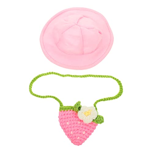 SEWOART 1 Satz Kaninchenmütze Und Tasche Kaninchenkostüm-zubehör Kleintierbedarf Atmungsaktiv Leicht Bequem SEWOART 1 Satz Kaninchenmütze Und Tasche Kaninchenkostüm-zubehör Kleintierbedarf Atmungsaktiv Leicht Bequem von SEWOART
