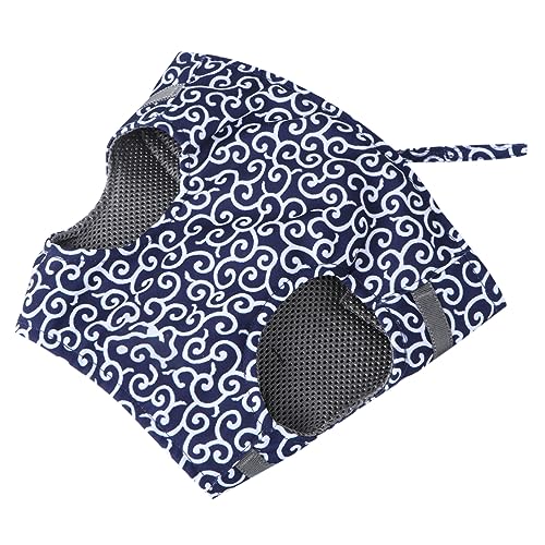 SEWOART Katze Brustgeschirr Mit Schleppleine Atmungsaktiver Polyester-Canvas-Stoff Robustes Vierpunktiges Zugdesign von SEWOART