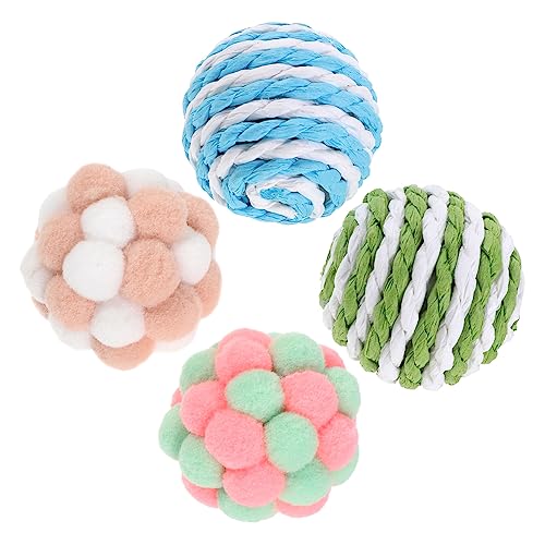 SEWOART 1 Satz Katzenspielzeugball Spielzeug für Haustiere wiederverwendbarer Katzenkratzer Plüschtier Spielzeuge Kratzball für Katze Kratzball für Haustiere Kätzchen Pet-Ball SEWOART 1 Satz Katzenspielzeugball Spielzeug für Haustiere wiederverwendbarer Katzenkratzer Plüschtier Spielzeuge Kratzball für Katze Kratzball für Haustiere Kätzchen Pet-Ball von SEWOART