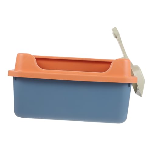 SEWOART 1 Satz Katzentoilette katzentoillette litterbox katzenstreu Katzenklo mit herausnehmbarer Schale Katzen Sand Behälter halb groß kätzchentoilette Kätzchen saubere Toilette Plastik SEWOART 1 Satz Katzentoilette katzentoillette litterbox katzenstreu Katzenklo mit herausnehmbarer Schale Katzen Sand Behälter halb groß kätzchentoilette Kätzchen saubere Toilette Plastik von SEWOART