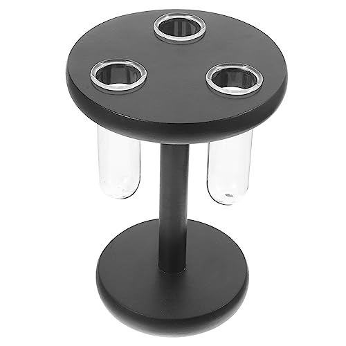 SEWOART Glaspflanzgefäß Mit Holzständer Für Hydrokultur Glasvase Für Tischdekoration Schreibtischornament Für Büro Oder Zuhause Behälter Für Blumenarrangements Und SEWOART Glaspflanzgefäß Mit Holzständer Für Hydrokultur Glasvase Für Tischdekoration Schreibtischornament Für Büro Oder Zuhause Behälter Für Blumenarrangements Und von SEWOART