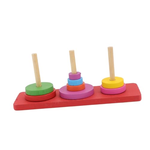 SEWOART Papageien-ringspielzeug Holz Vogel Intelligenz Trainingsspielzeug Satz Interaktives Spielzeug Für Papageien SEWOART Papageien-ringspielzeug Holz Vogel Intelligenz Trainingsspielzeug Satz Interaktives Spielzeug Für Papageien von SEWOART