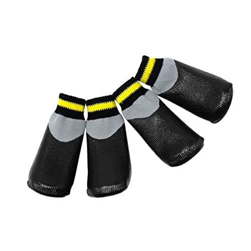 SEWOART 1 Satz wasserdichte Booties Socken Regenschuhe Für Hunde Warme Turnschuhe Für Haustiere Hundeschuhe Mittelgroße Hunde Socken Für Hunde Haustier Socken Klein Reisen von SEWOART