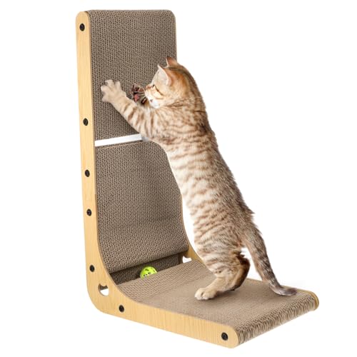 SEWOART Indoor-katzenspielzeug 1 Set Katzenkratzbrett Haustier-katzenkratzer Kratzbrett für Indoor-Katzen Übungsglocken SEWOART Indoor-katzenspielzeug 1 Set Katzenkratzbrett Haustier-katzenkratzer Kratzbrett für Indoor-Katzen Übungsglocken von SEWOART