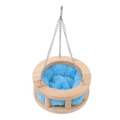 SEWOART 1 Set Hamster Hängematte Eichhörnchen Stofftier Plüsch Kaninchenbett Hamster Schaukel Nest Hamster Ruhepolster Haustierkäfig Dekoration Hängematten Ratten Plüschkäfig von SEWOART